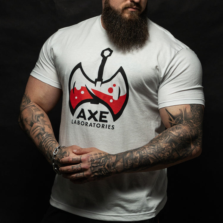 AXE LABS, Red Axe Tee.